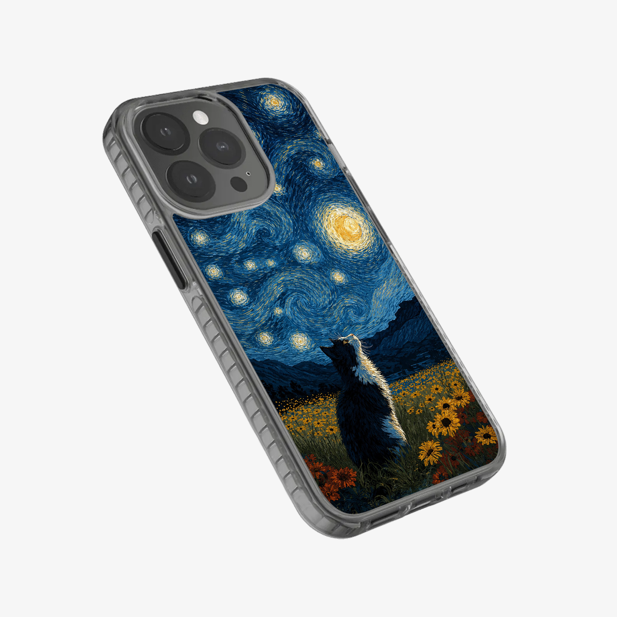 Over The Moon Cat Phone Case