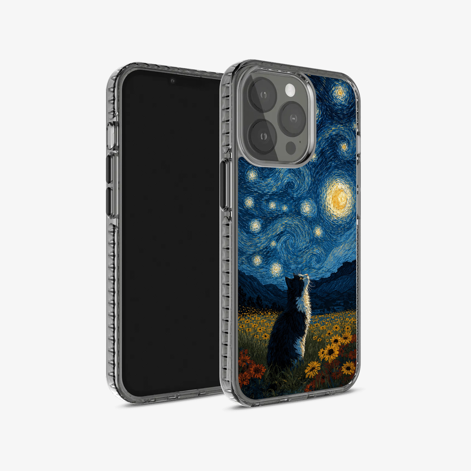 Over The Moon Cat Phone Case