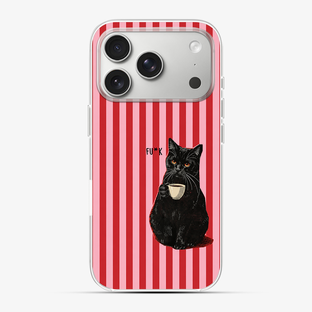 Stripe Meowt Phone Case
