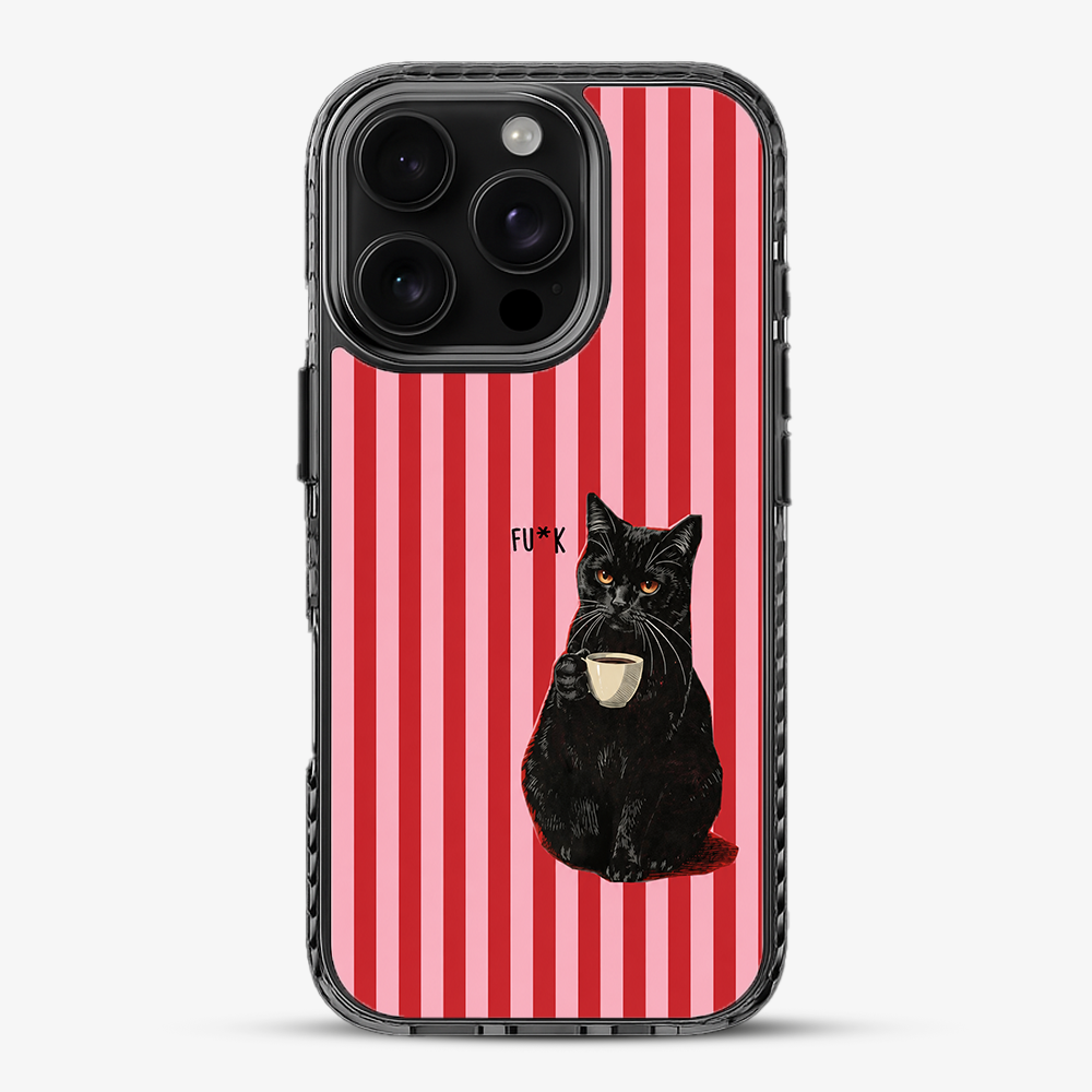 Stripe Meowt Phone Case