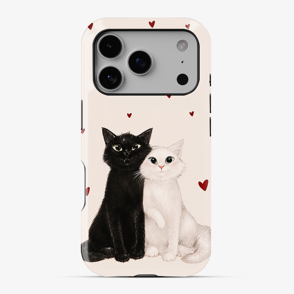 You, Me & The Cat Phone Case