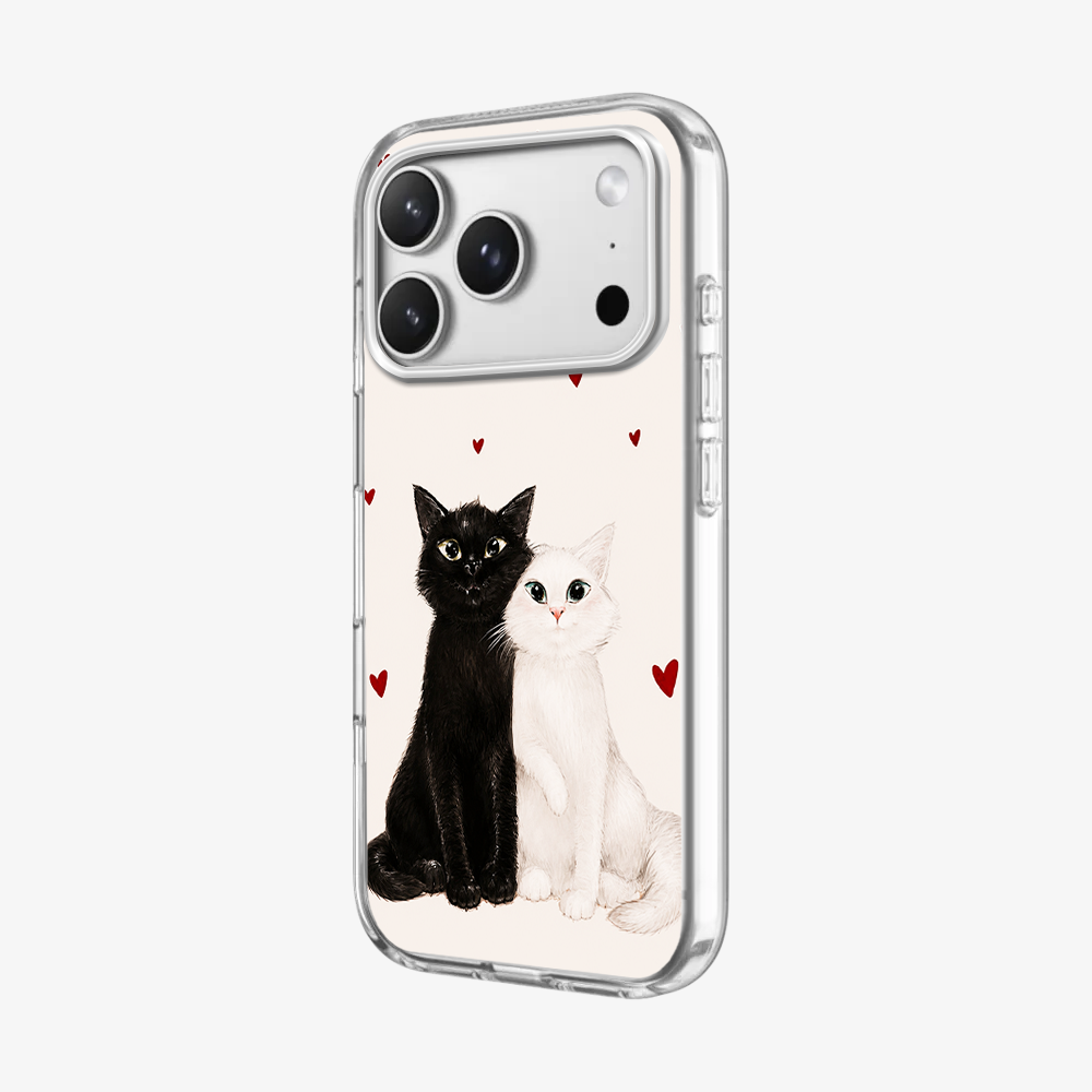 You, Me & The Cat Phone Case