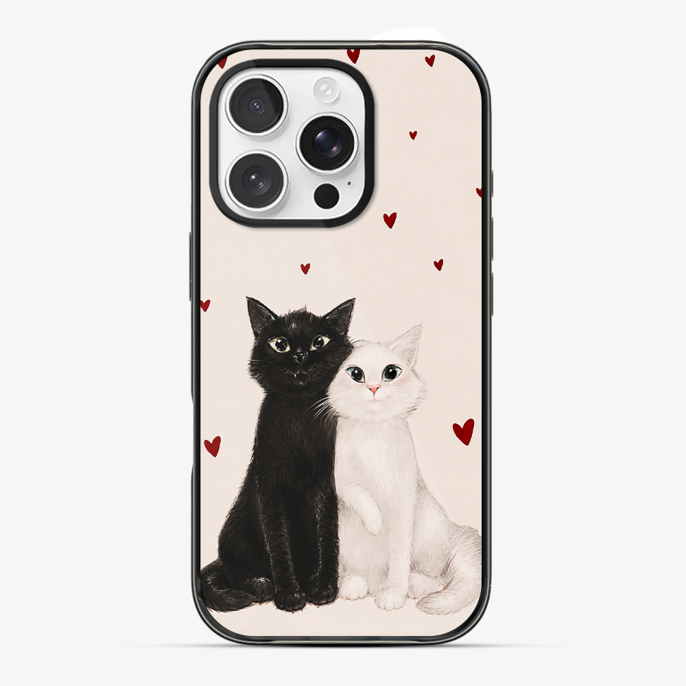 You, Me & The Cat Phone Case