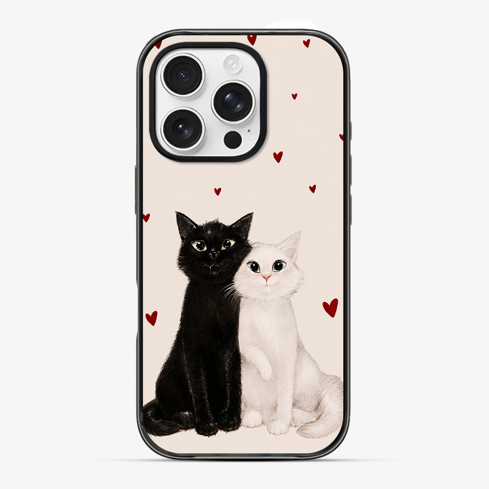 You, Me & The Cat Phone Case