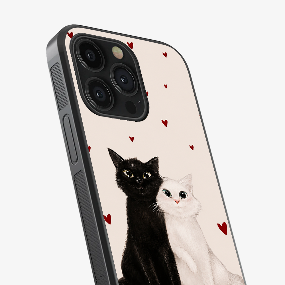 You, Me & The Cat Phone Case