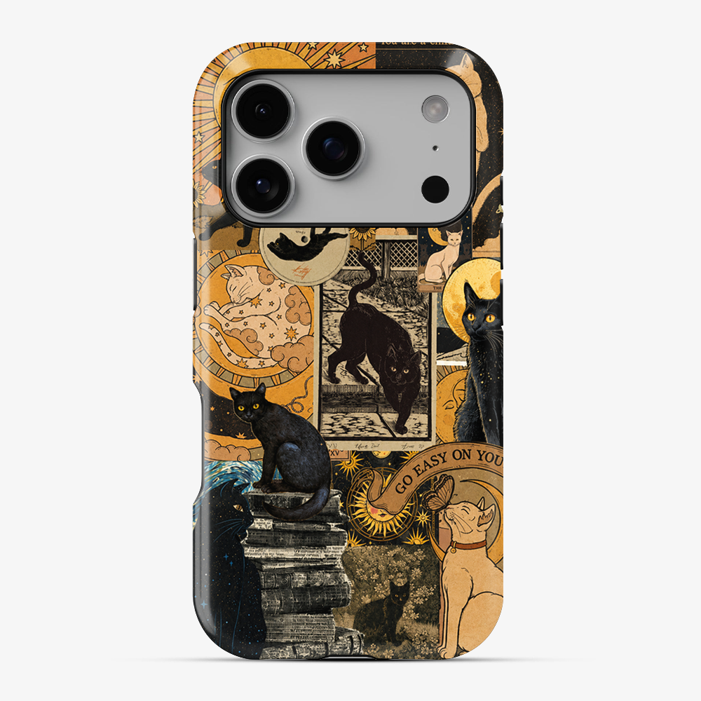 Sun, Moon & Cat Phone Case