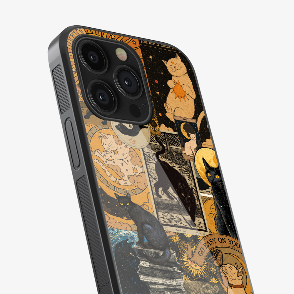 Sun, Moon & Cat Phone Case