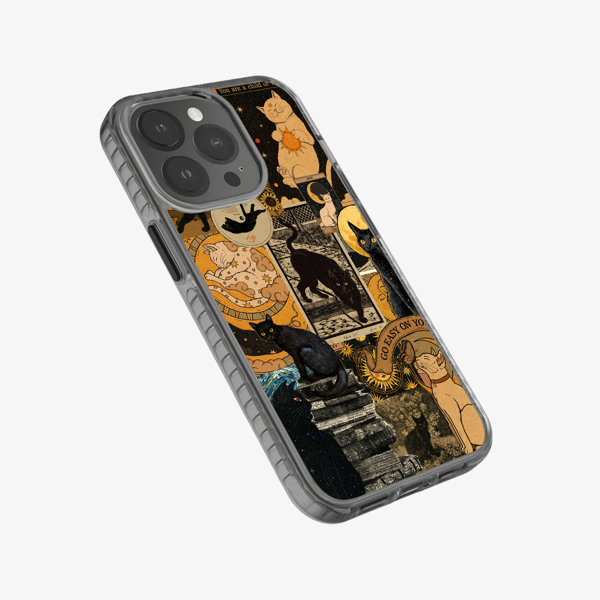 Sun, Moon & Cat Phone Case