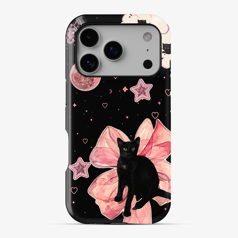 Cosmic Cat Energy Phone Case