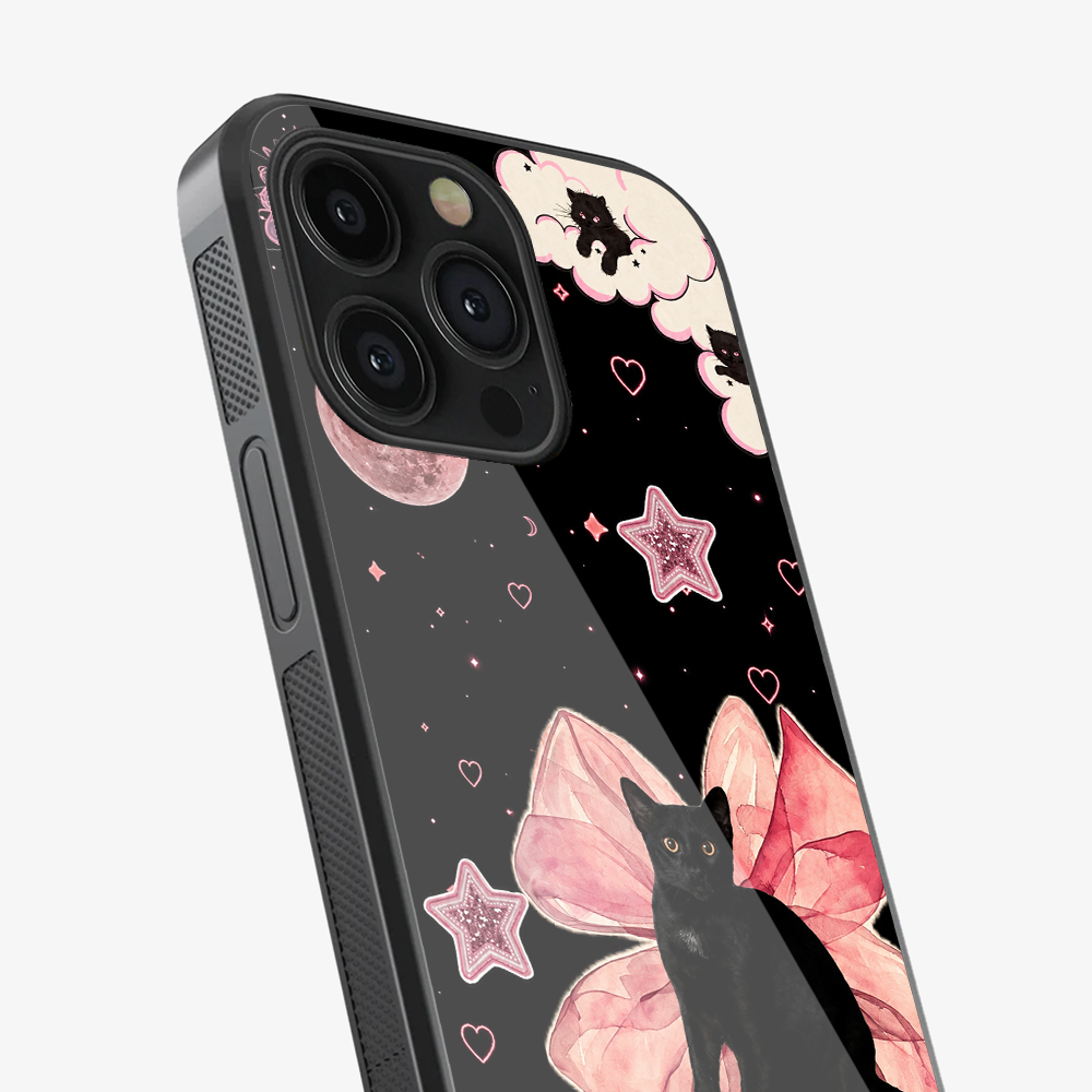 Cosmic Cat Energy Phone Case