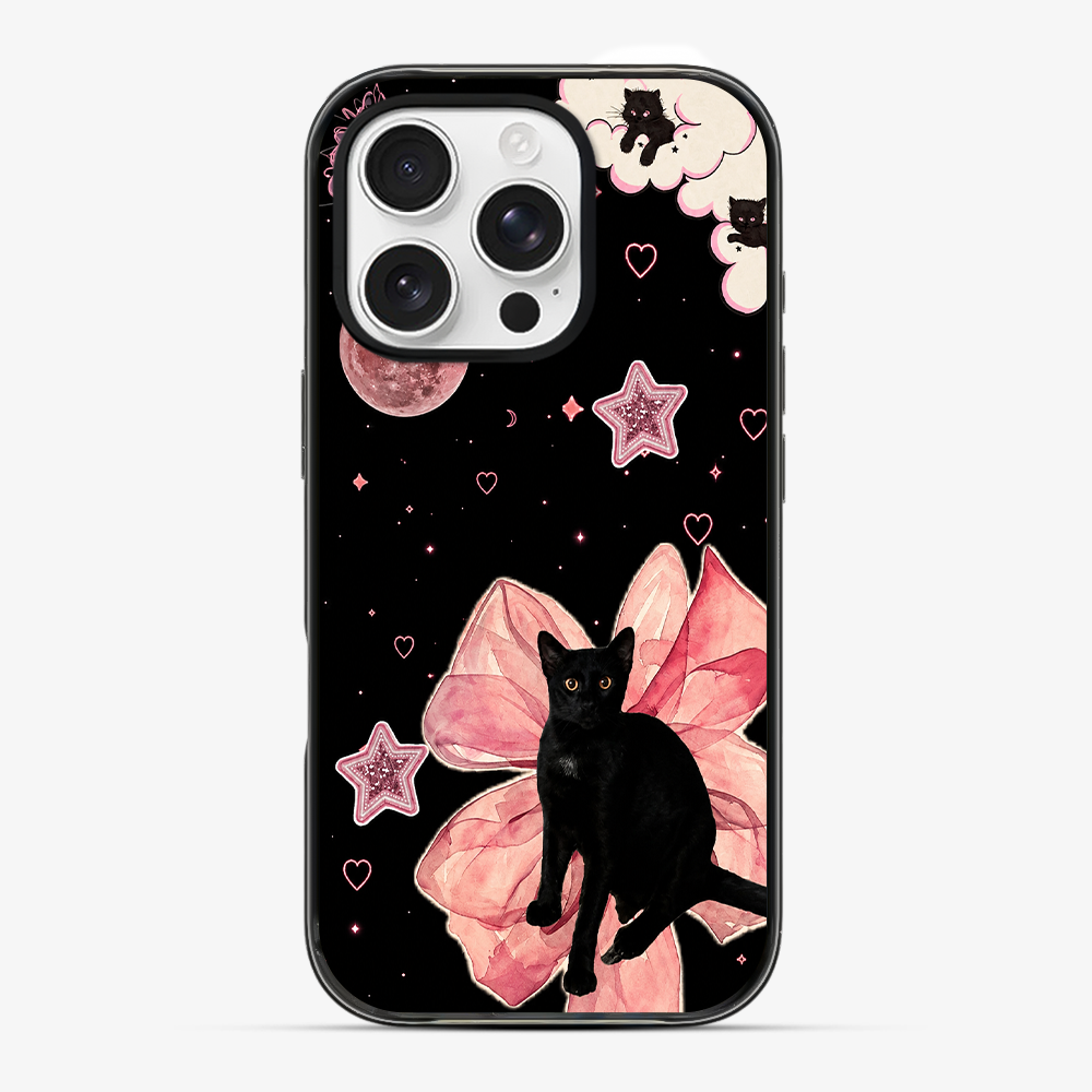 Cosmic Cat Energy Phone Case
