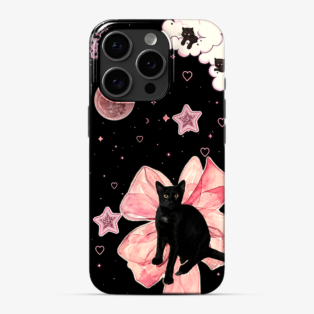 Cosmic Cat Energy Phone Case