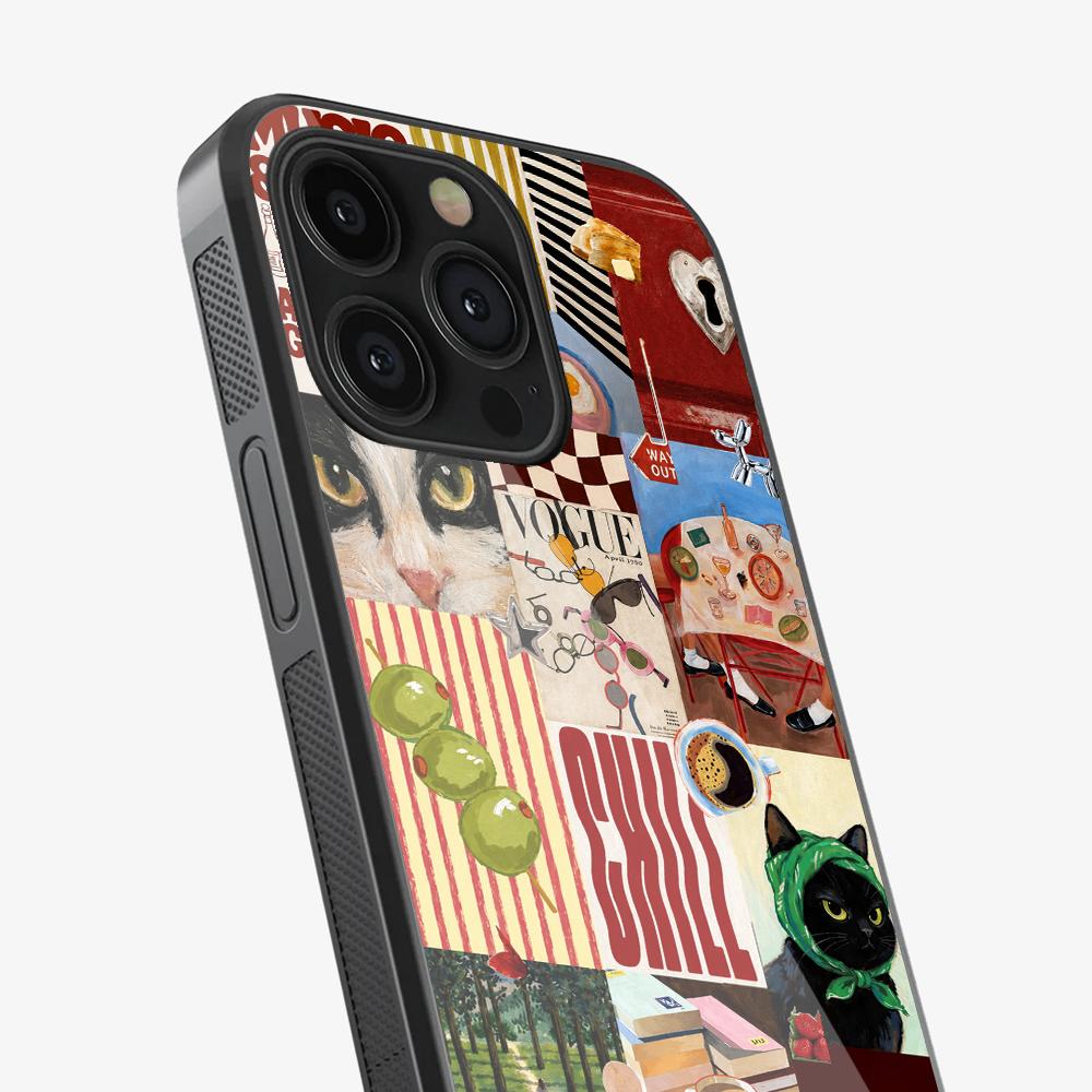 The Cat's Playlist Phone Case