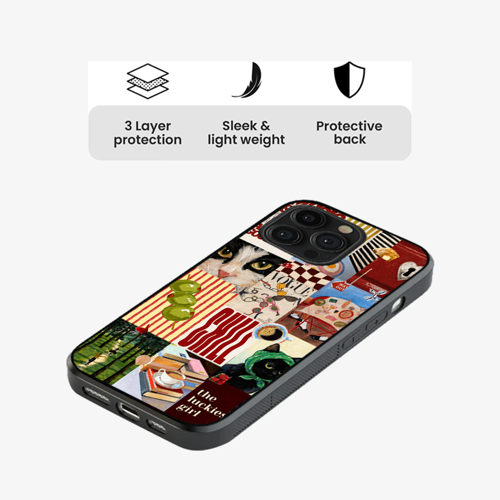 The Cat's Playlist Phone Case