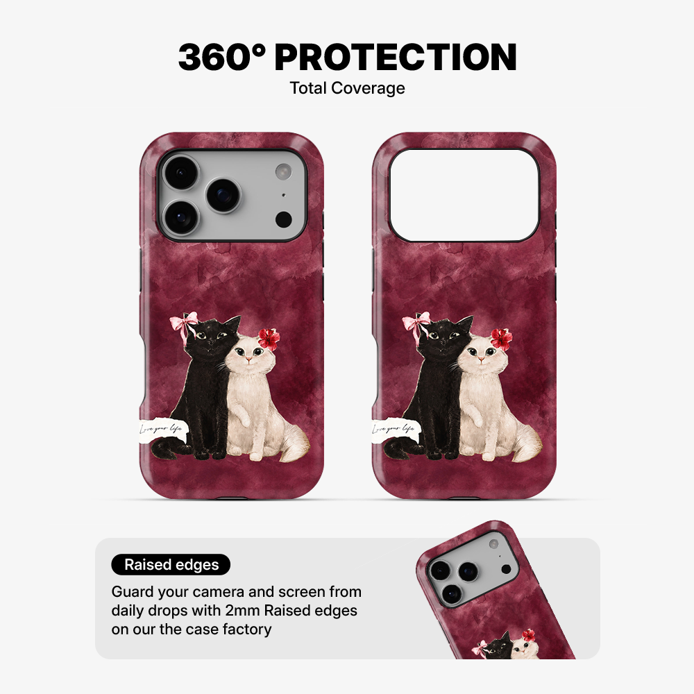 Forever & A Cat Phone Case