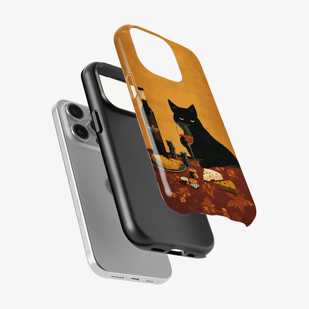 Wine & Whiskers Phone Case