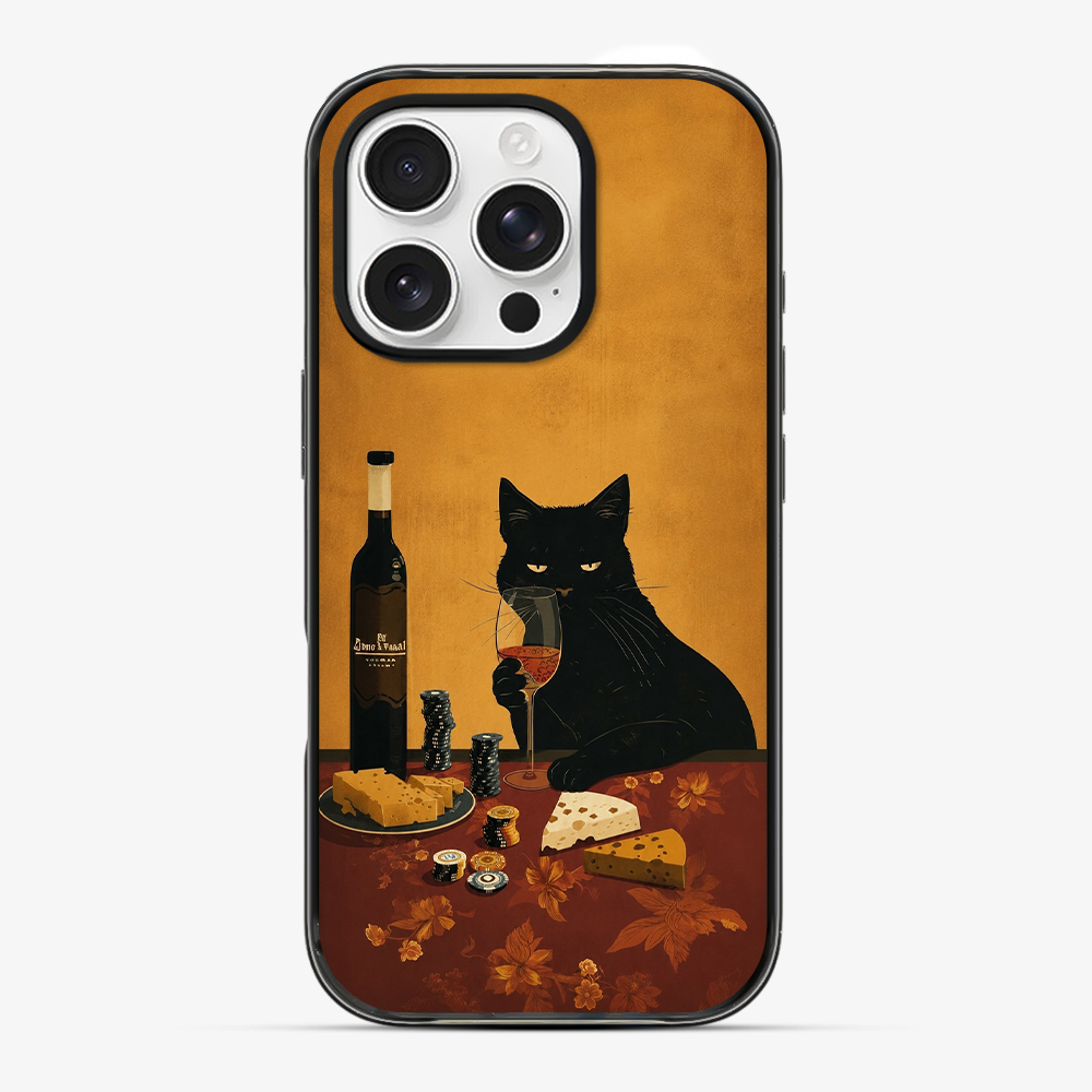 Wine & Whiskers Phone Case