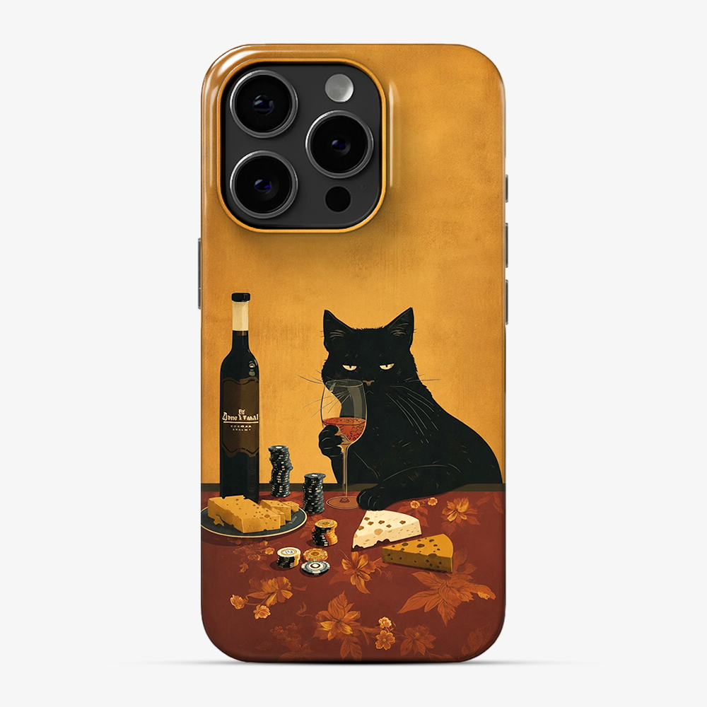 Wine & Whiskers Phone Case