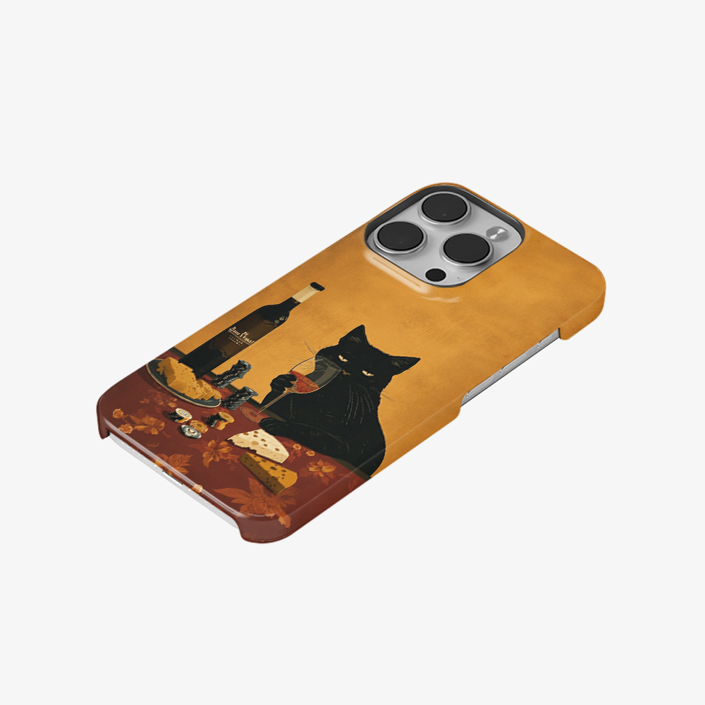 Wine & Whiskers Phone Case