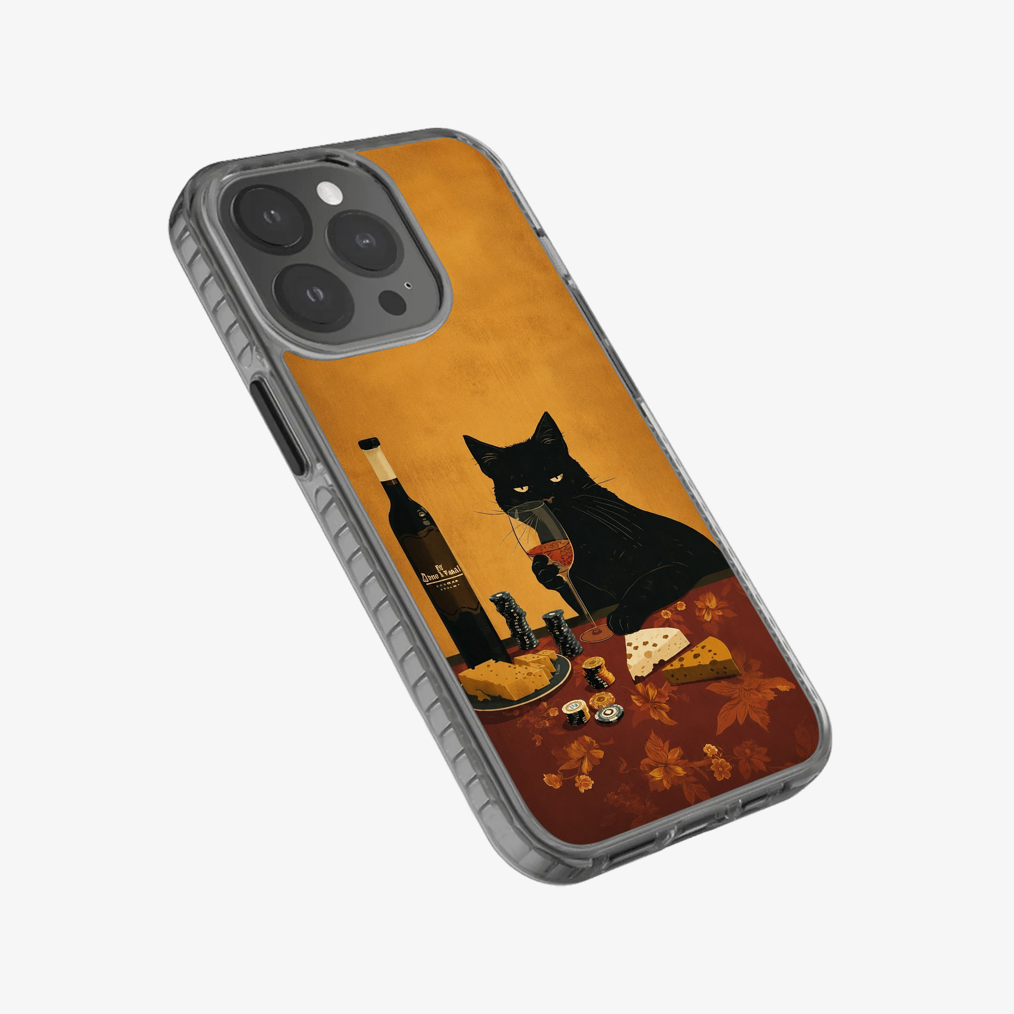 Wine & Whiskers Phone Case