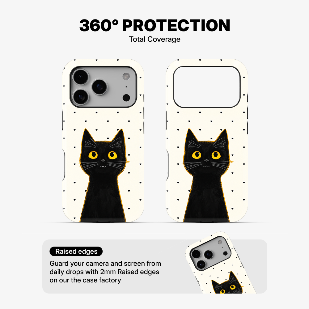Suspiciously Cat Phone Case