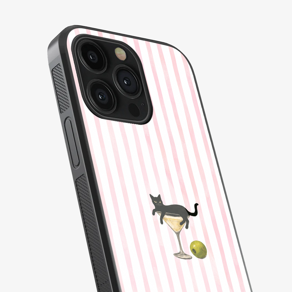 Martini Meow Phone Case
