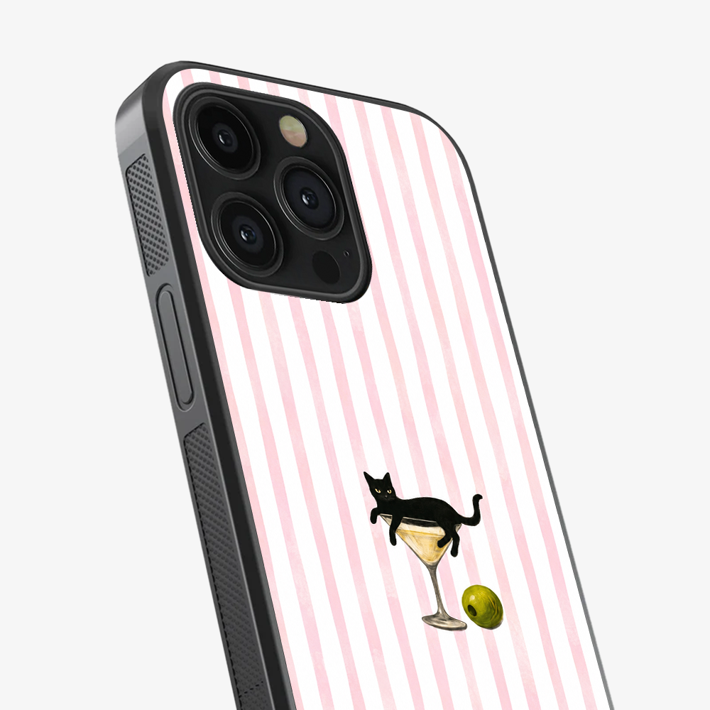Martini Meow Phone Case