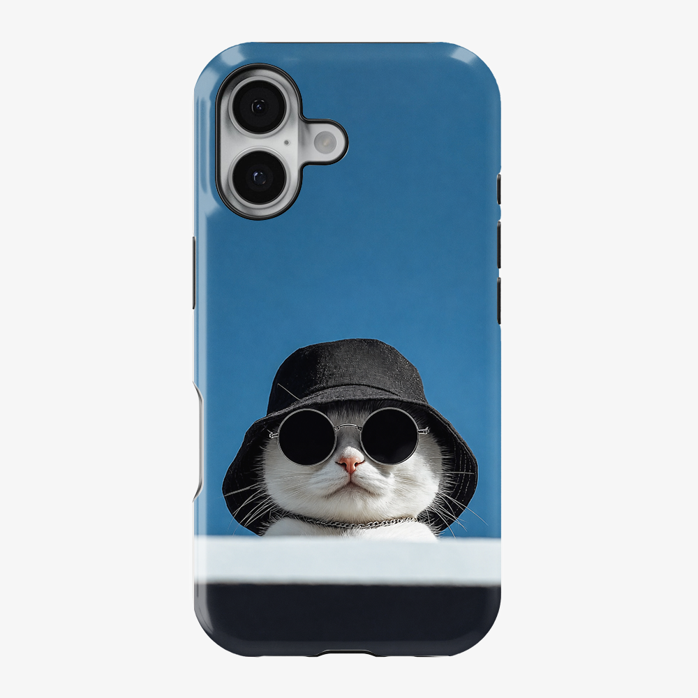 Cat With The Plan Phone Case