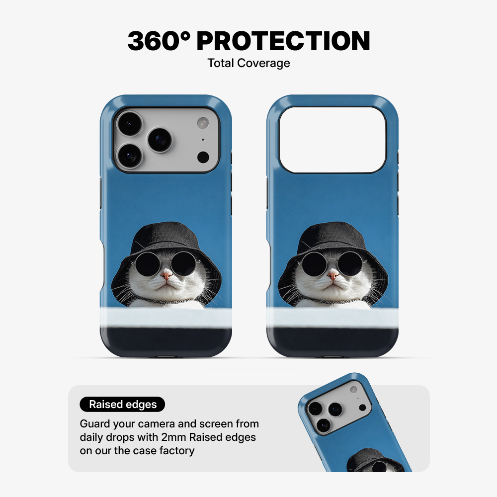 Cat With The Plan Phone Case