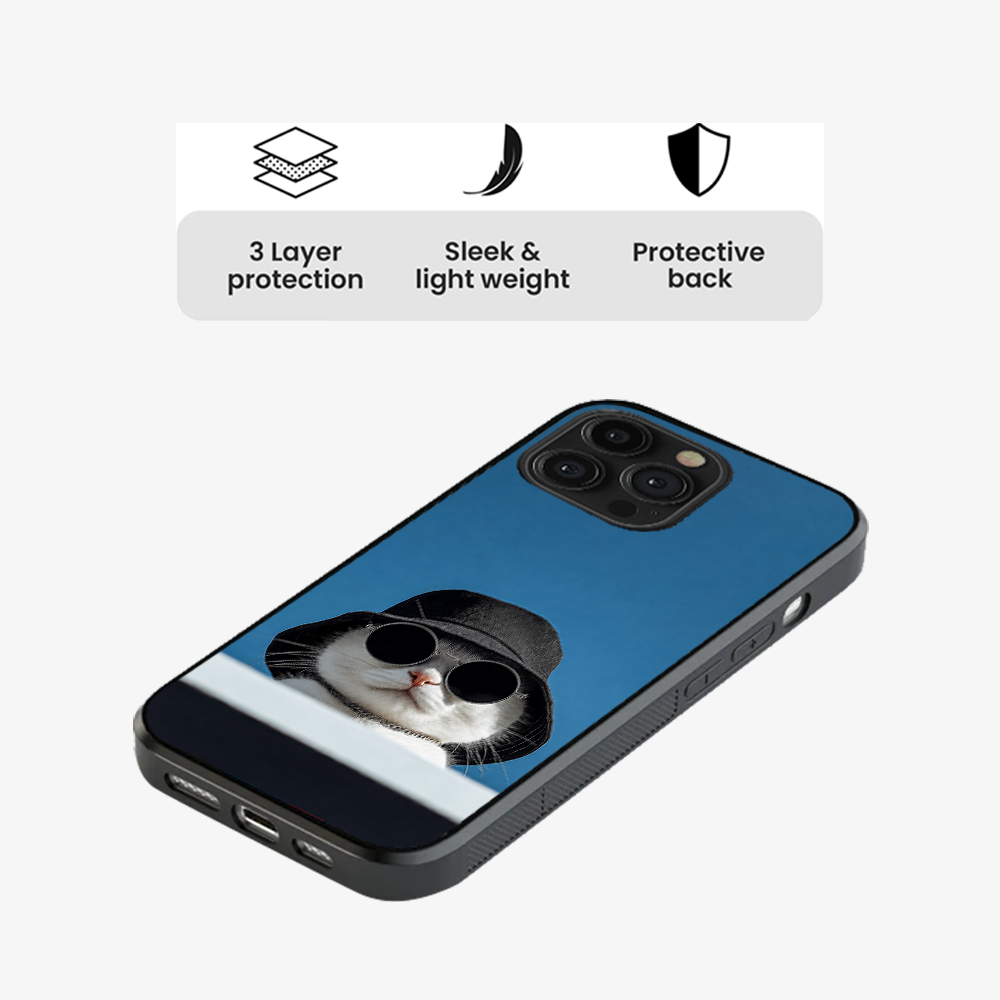 Cat With The Plan Phone Case