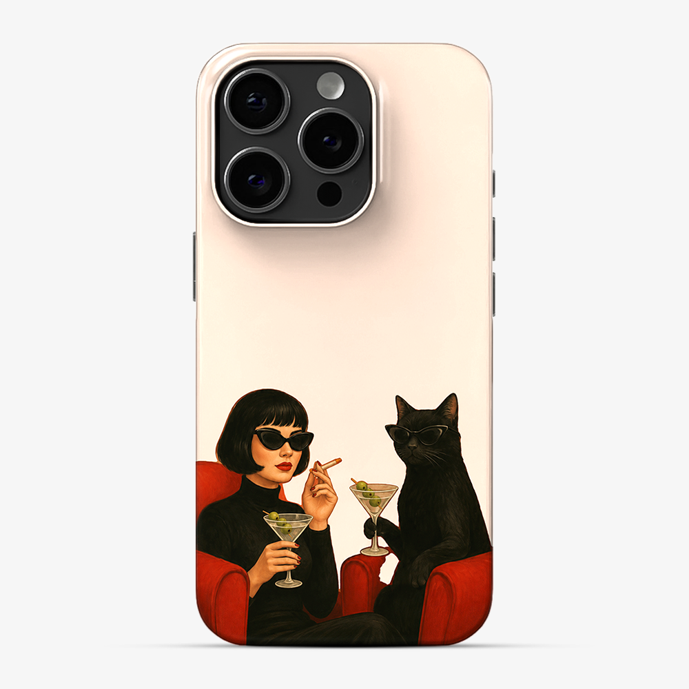 The Cat Interview Phone Case