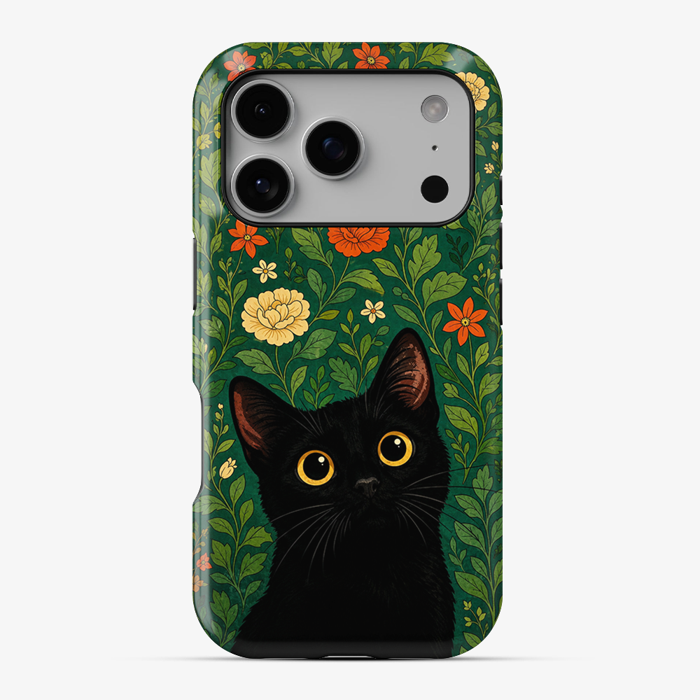 Bloom Where The Cat Is Phone Case