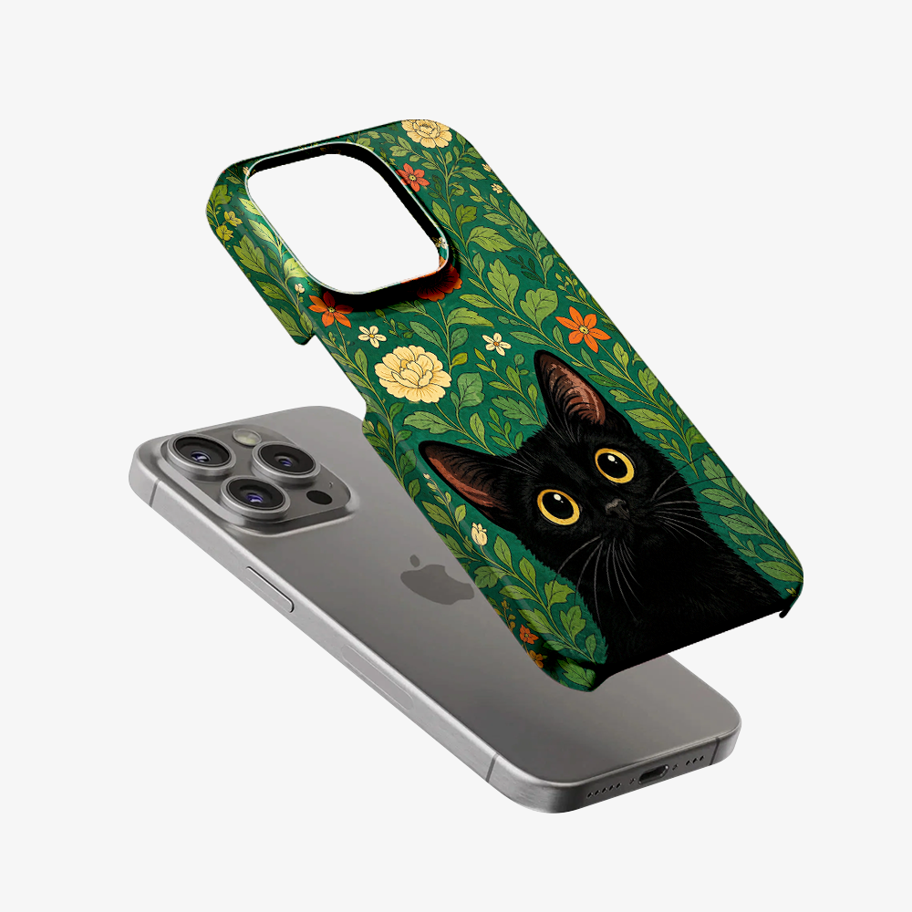 Bloom Where The Cat Is Phone Case