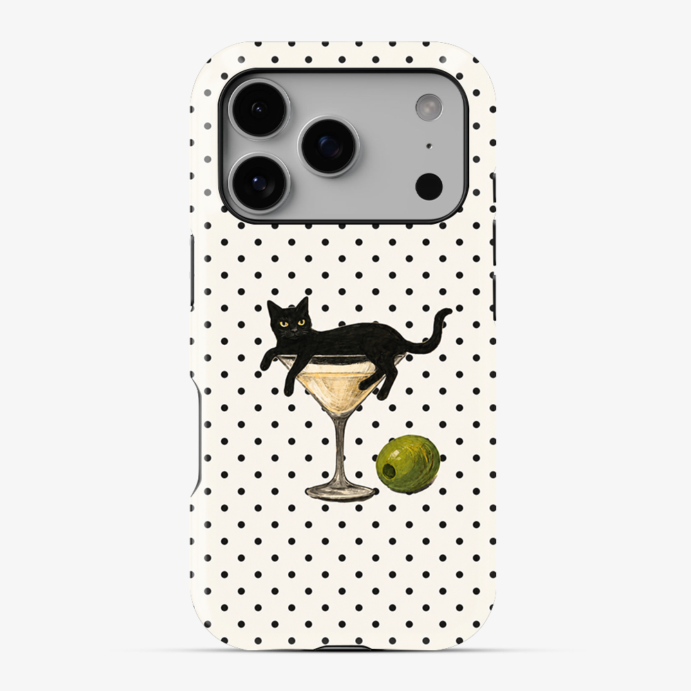 Espresso Meowtini Phone Case