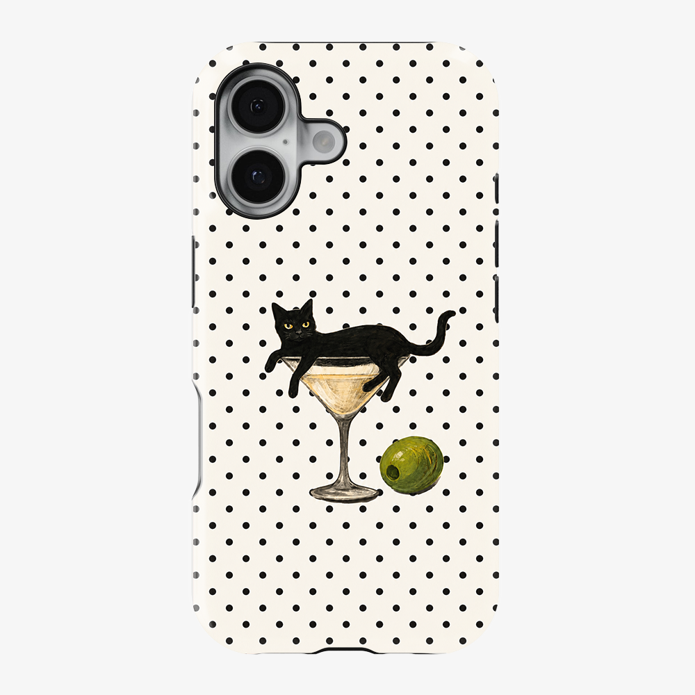 Espresso Meowtini Phone Case
