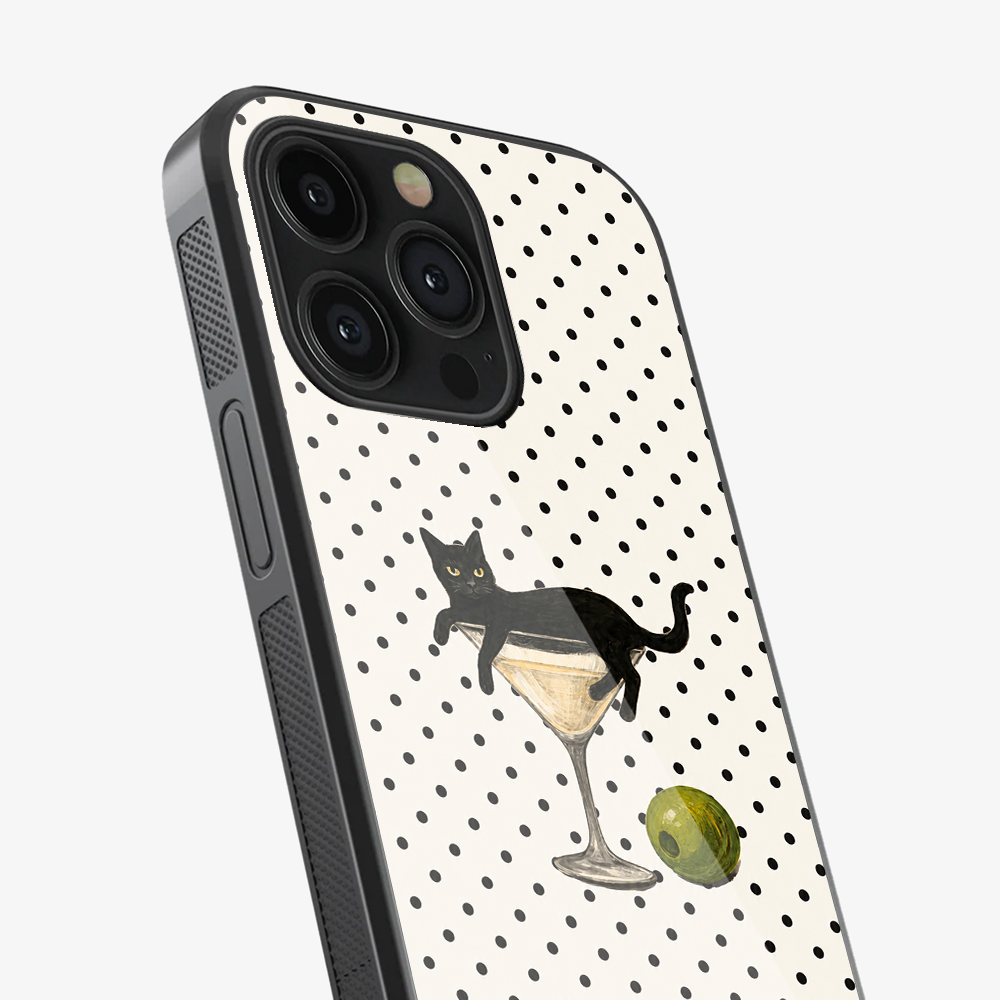 Espresso Meowtini Phone Case