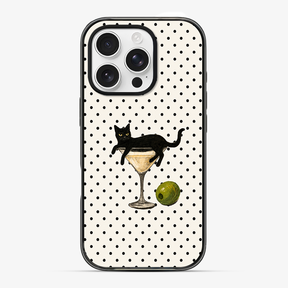 Espresso Meowtini Phone Case