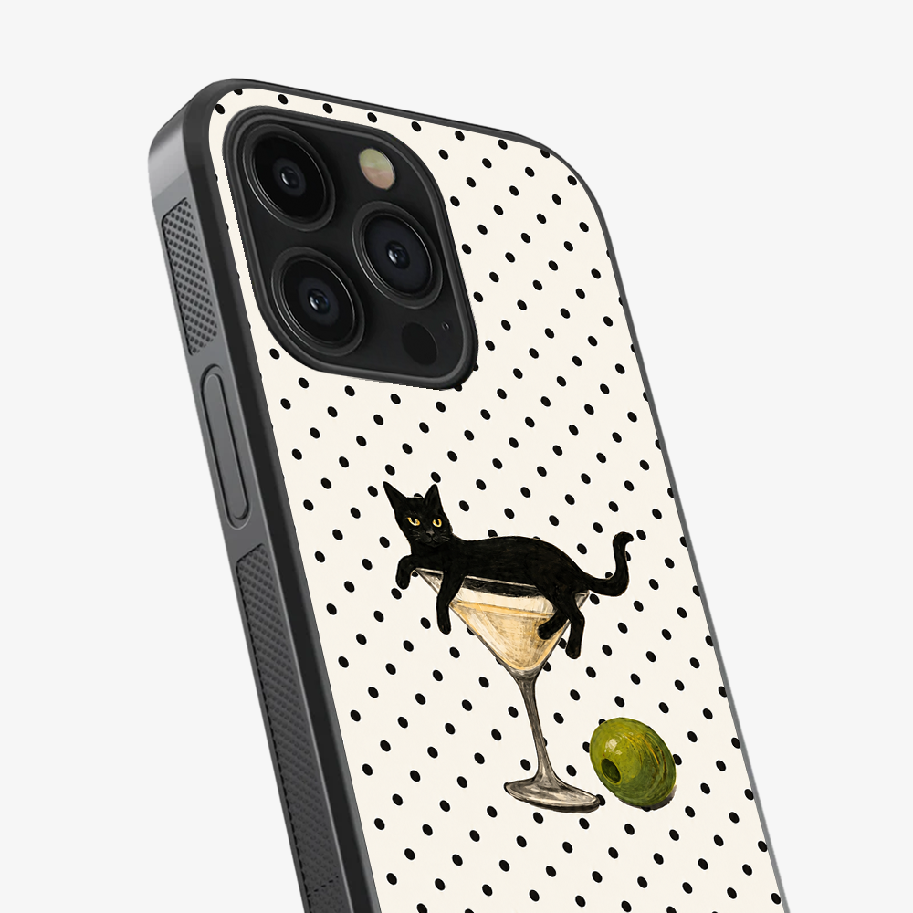 Espresso Meowtini Phone Case