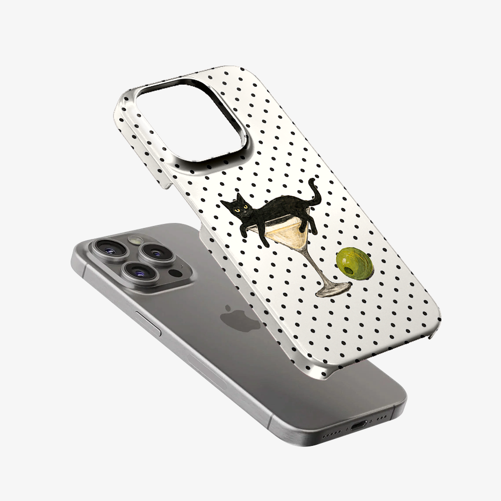 Espresso Meowtini Phone Case