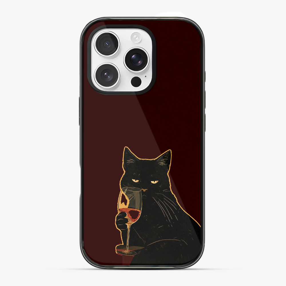 Sip Happens Cat Phone Case