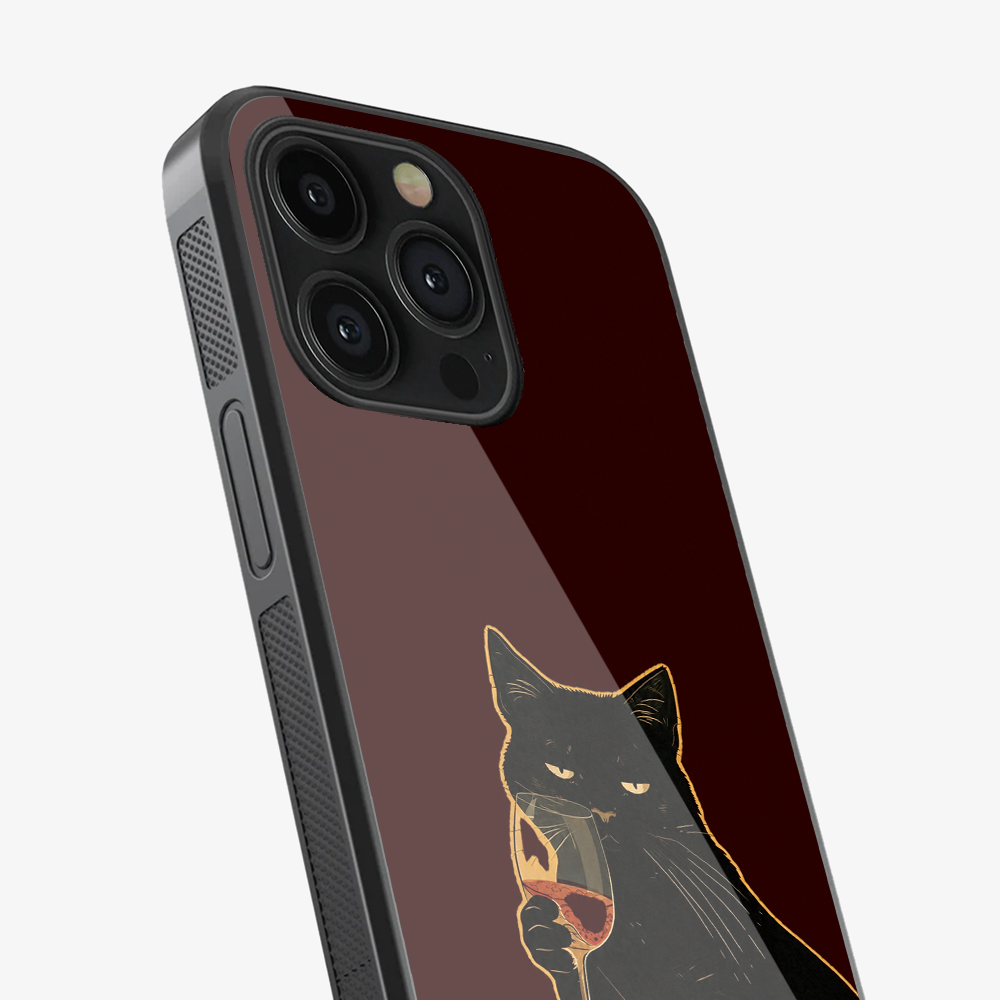 Sip Happens Cat Phone Case