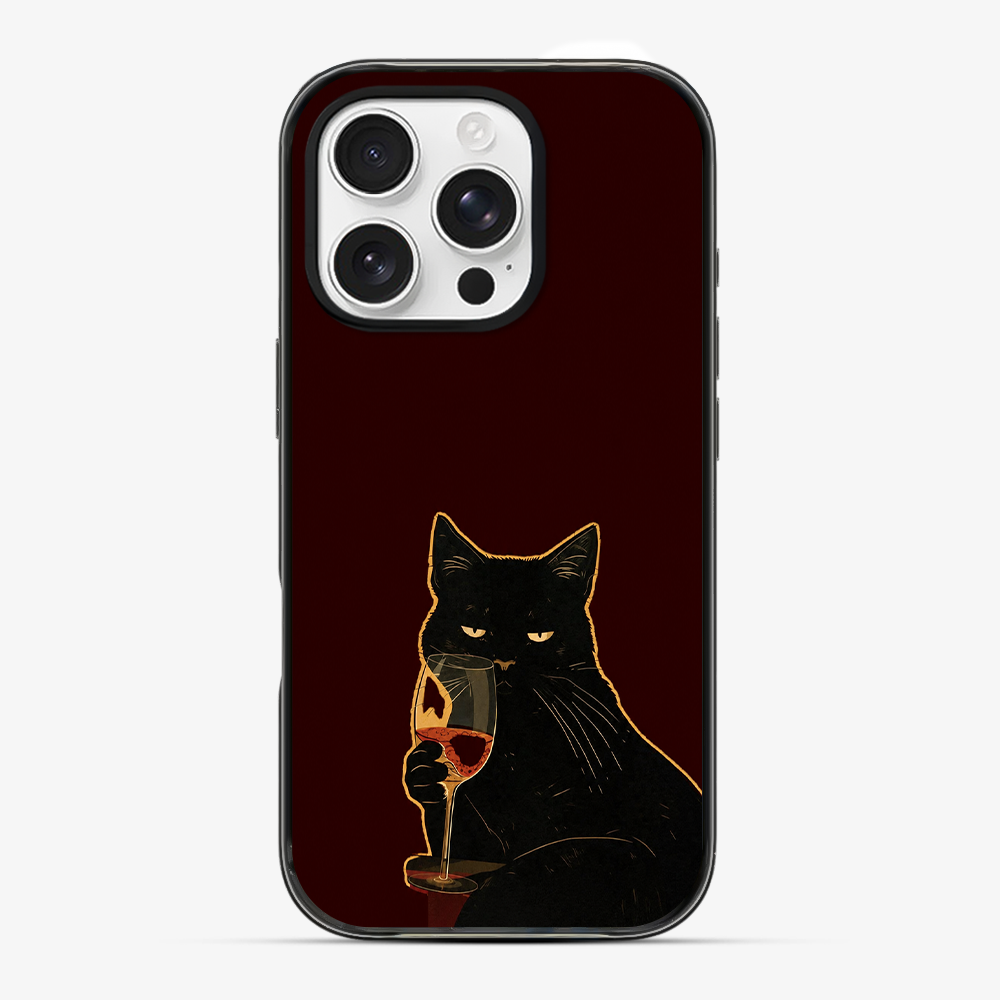 Sip Happens Cat Phone Case
