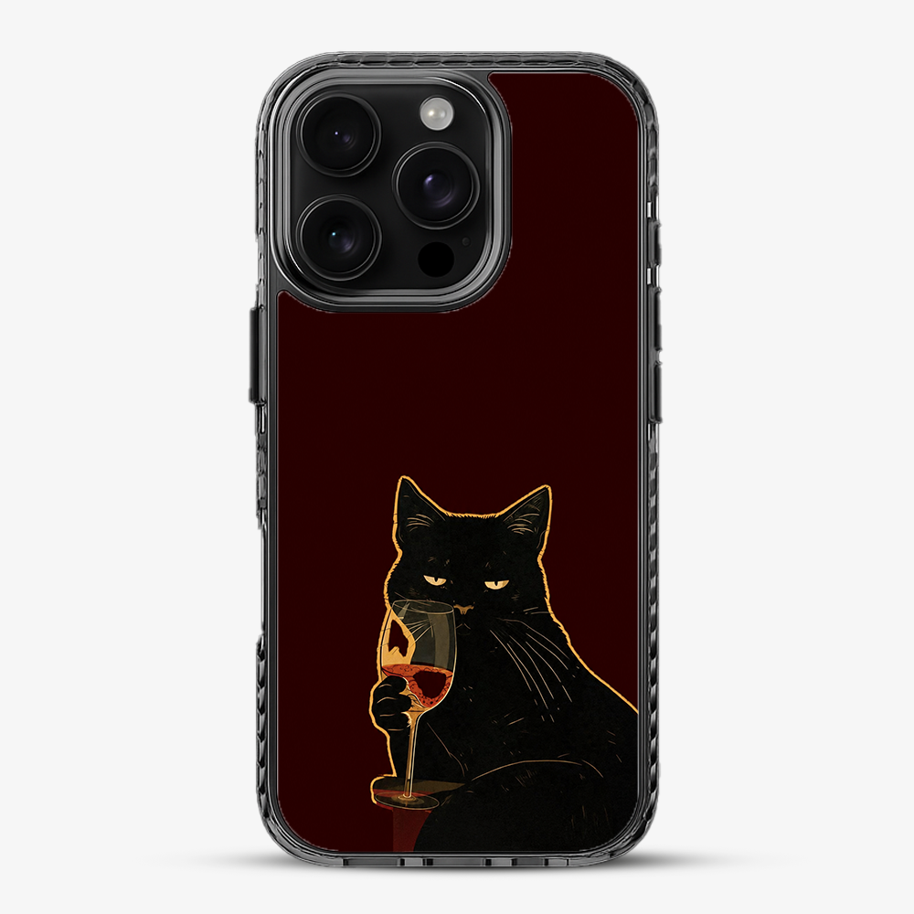 Sip Happens Cat Phone Case