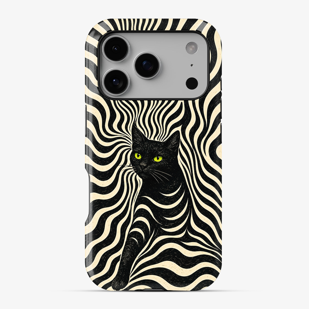 Hypno Cat Phone Case