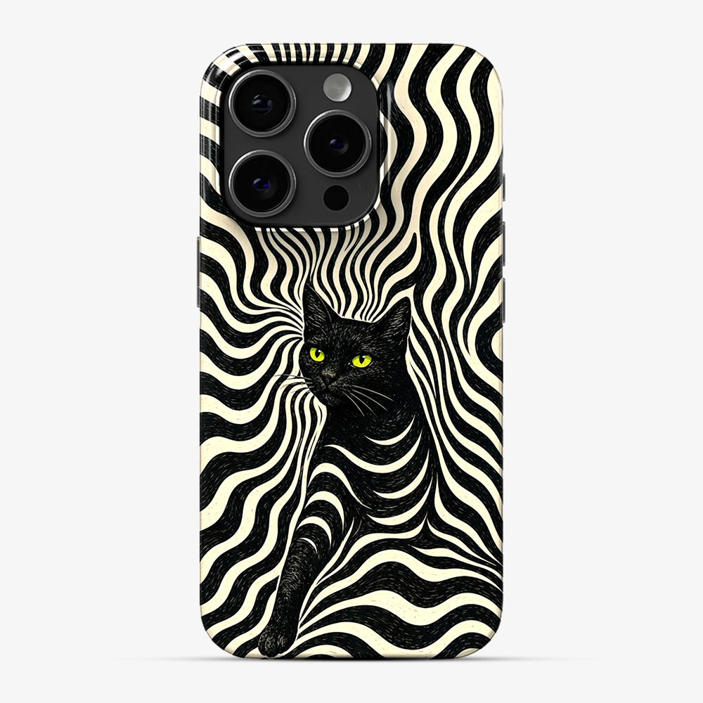 Hypno Cat Phone Case