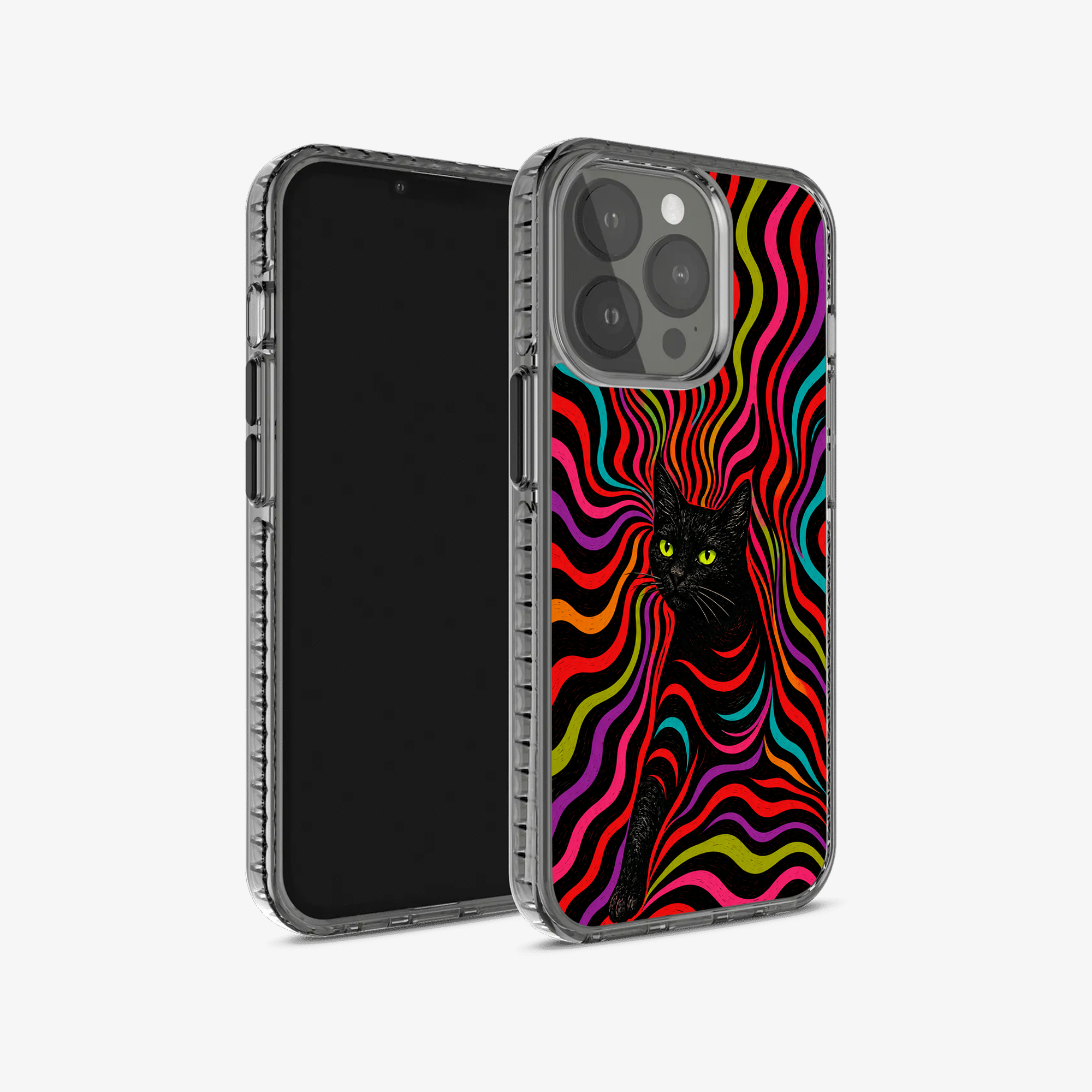 Trippy Whiskers Phone Case