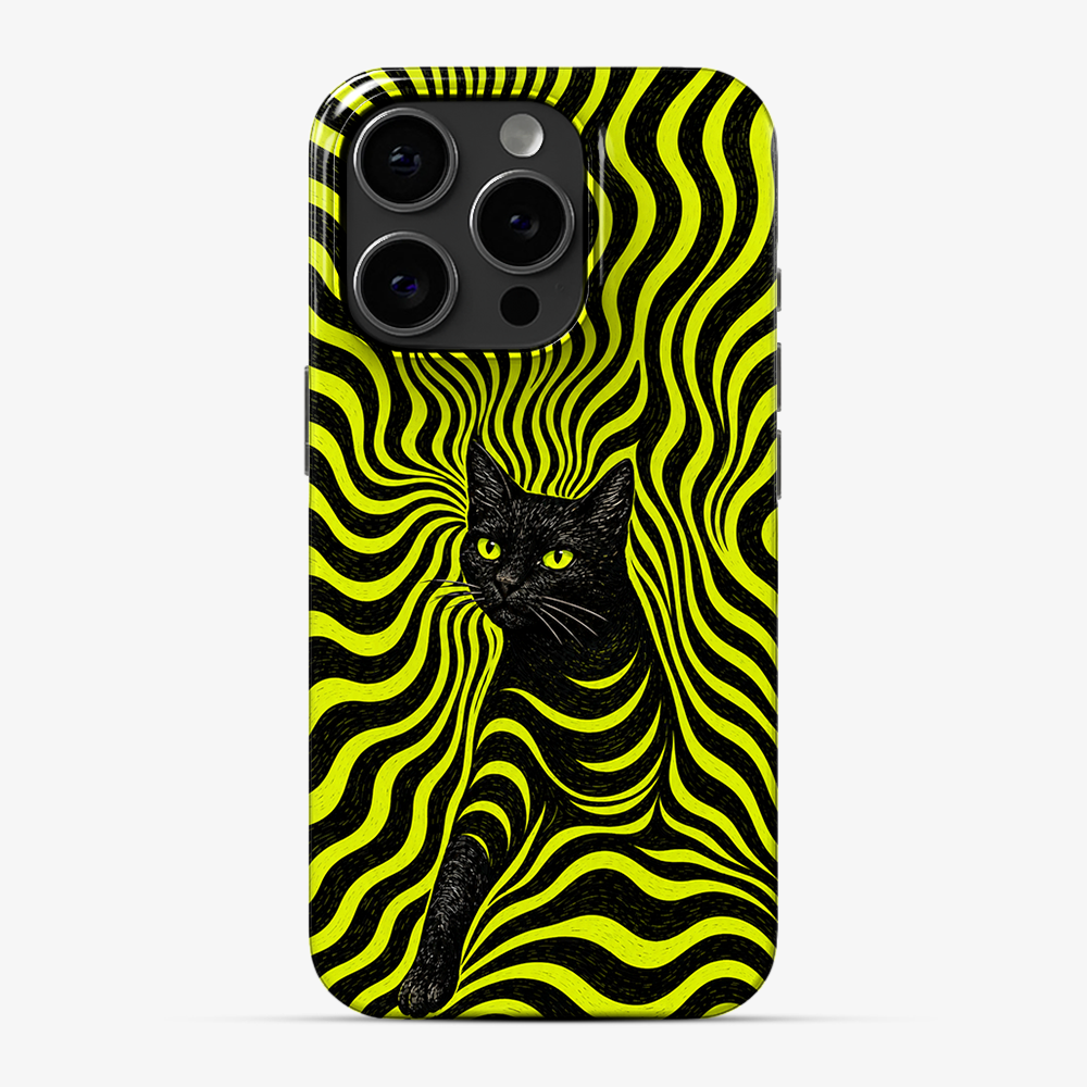 Neon Meow Phone Case