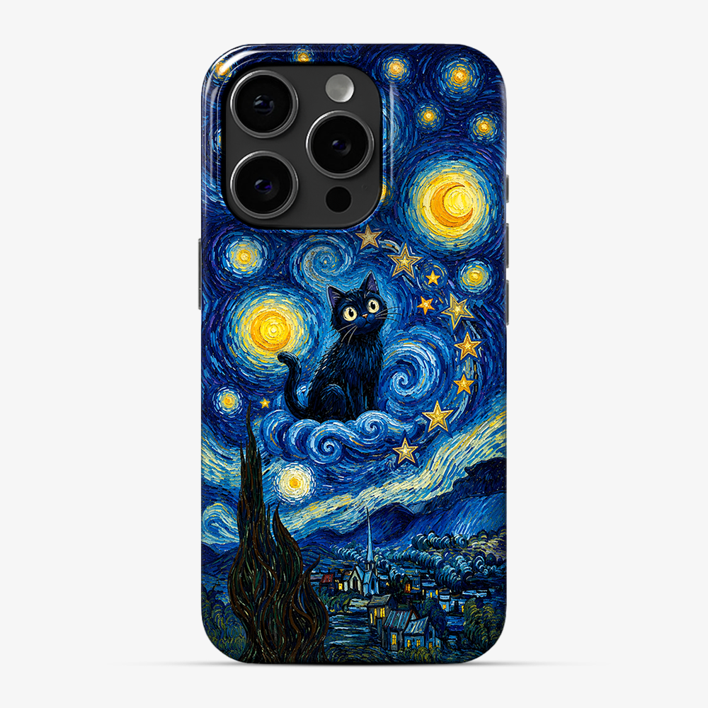 Starry Eyed Cat Phone Case