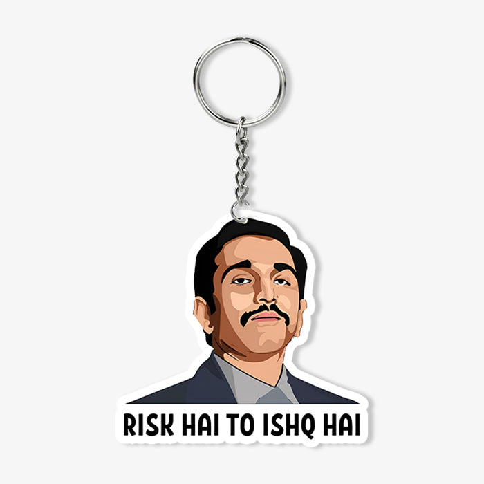 Risk Hai To Ishq Hai KeyChain