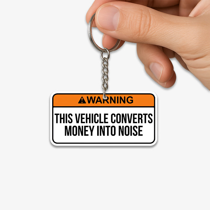 Vehicle Warning KeyChain